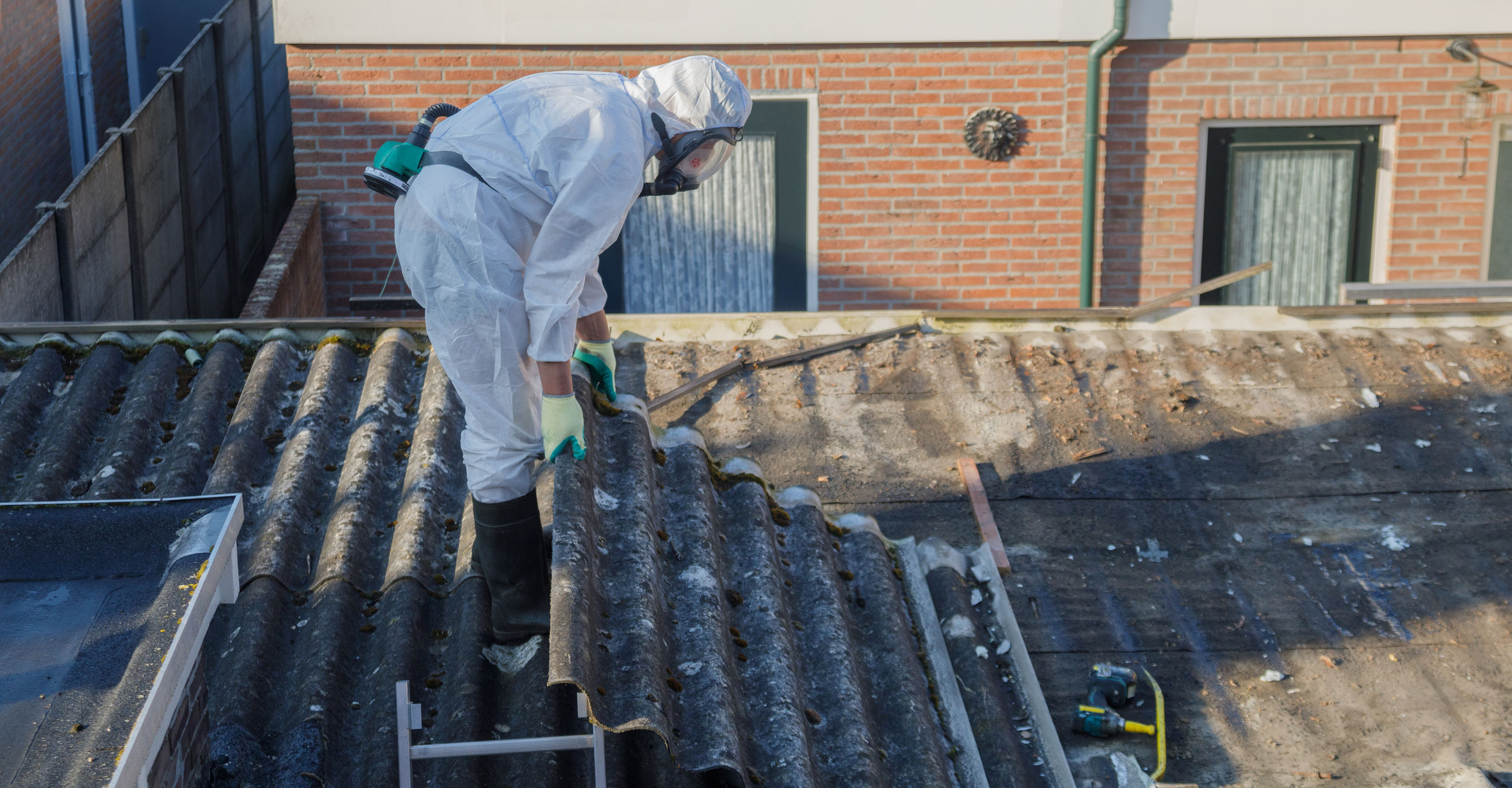 Professional asbestos removal